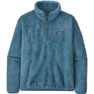 Patagonia fleece sweater size medium blue new gatos zip pullover